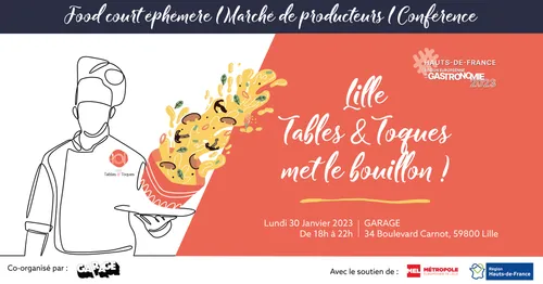Des chefs de la gastronomie régionale réunis au Garage à Lille