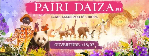 Réouverture de Pairi Daiza ce week-end