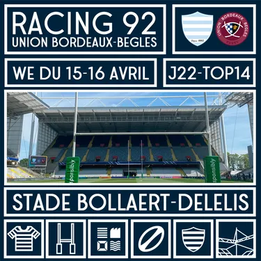 Rugby : un match du Top 14 au stade Bollaert mi-avril