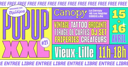 Un grand pop-up store dans le Vieux-Lille ce week-end