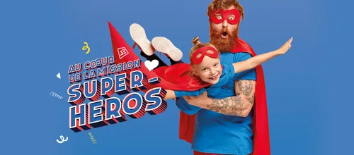 Ambiance Super-héros à AuShopping Noyelles