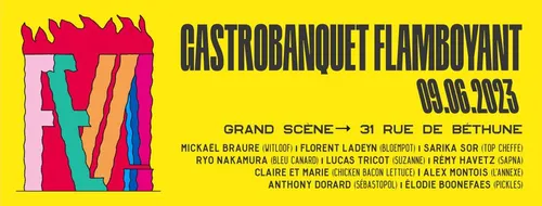 Grand Scène lance son GastroBanquet