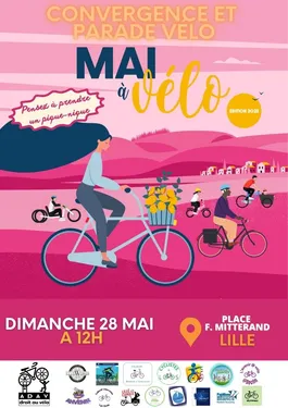 Une parade familiale et festive à Vélo au départ de Lille