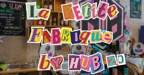 Un marché de producteurs à la Taproom Hub à Roubaix