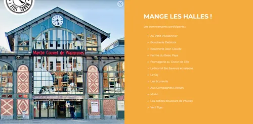 Le festival « Mange Lille ! » aux Halles de Wazemmes ce samedi