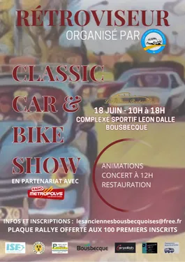 "Rétroviseur", le rendez-vous des voitures de collection à Bousbecque