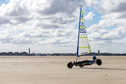 Une course de char à voile à Boulogne-sur-Mer dimanche