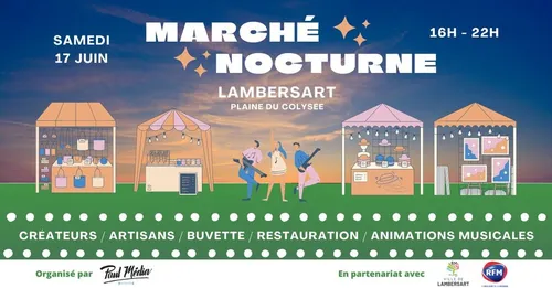 Nouveau marché nocturne à Lambersart