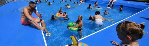 La piscine éphémère des Près du Hem de retour