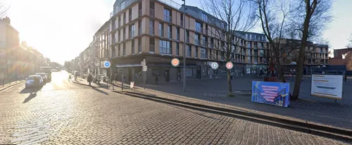 Début des travaux sur la place de Fives