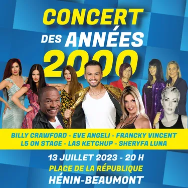 Des artistes des années 2000 réunis à Hénin-Beaumont