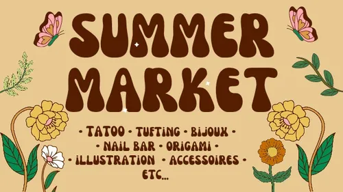 Un summer market à Lille