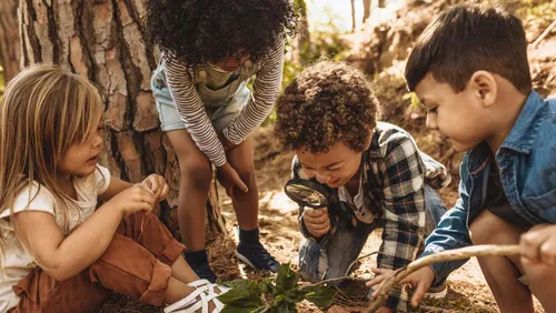 Une garderie à Westfield Euralille pendant les soldes