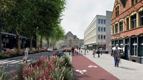 Lille : nouvelle phase de travaux rue Pierre Mauroy dès aujourd'hui