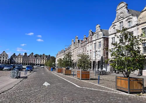 Des travaux au niveau de la Grand'Place d'Arras