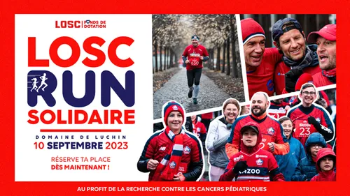 Le LOSC organise une nouvelle « Run Solidaire » en septembre