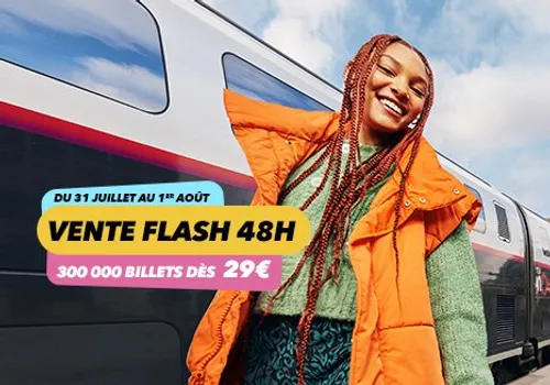 « Vente flash » de billets TGV à la SNCF ces lundi et mardi