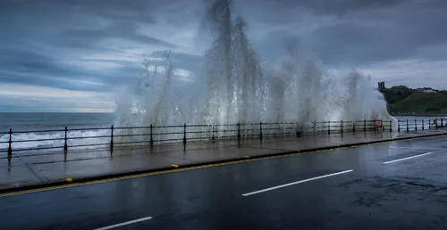 Gros coup de vent et grandes marées sur le littoral
