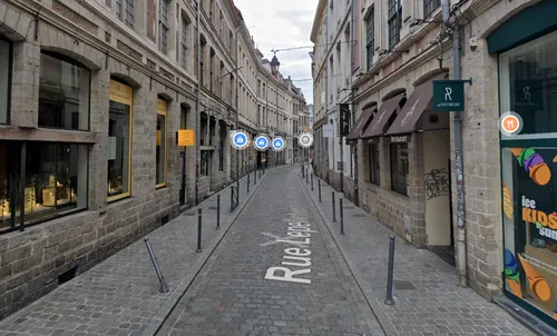 La rue Lepelletier rouvre à la circulation dans le Vieux-Lille