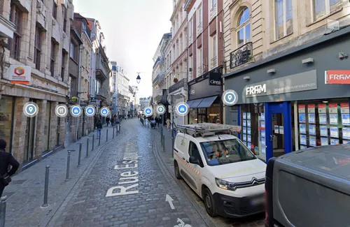 Une partie de la rue Esquermoise fermée à la circulation