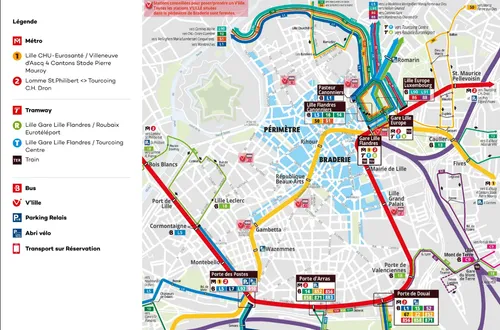 Ilévia en non stop pour la Braderie de Lille