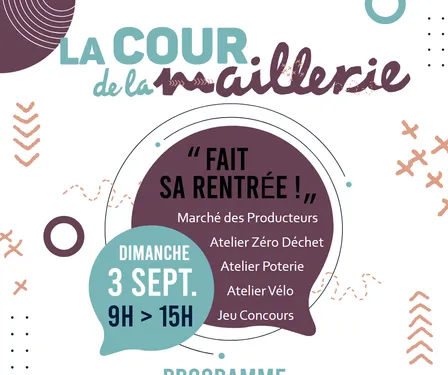 La cour de la Maillerie fait sa rentrée ce dimanche