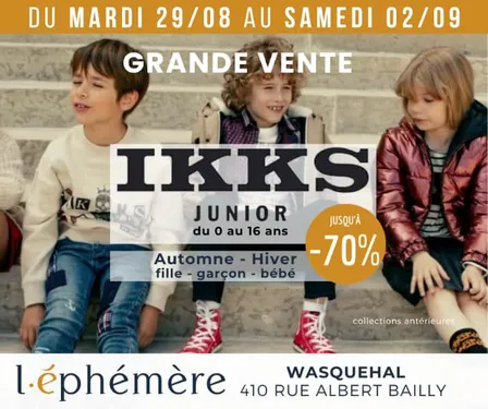 Nouveau grand déstockage de vêtements à Wasquehal