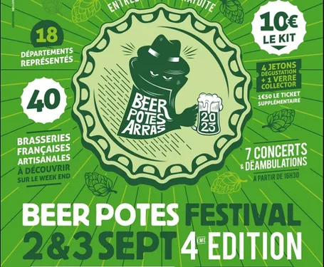 Le Beer Pote Festival revient ce week-end à Arras
