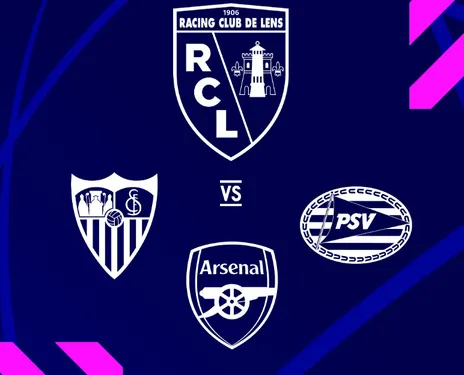 Les adversaires du RC Lens en Ligue des Champions