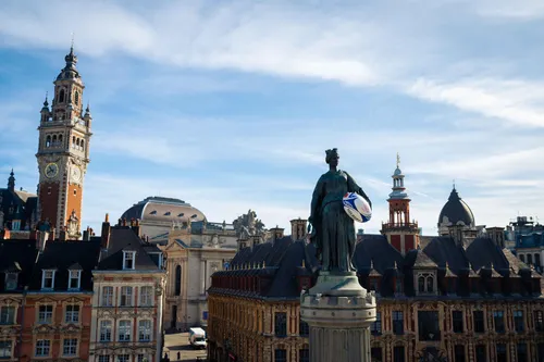 Lille : la Déesse prête pour la Coupe du monde de rugby !