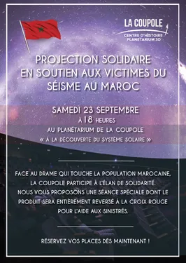 Une projection solidaire avec le Maroc à la Coupole