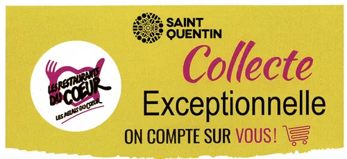 Des collectes pour les Restos du Coeur à Saint-Quentin