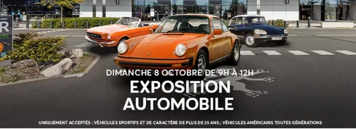 Une exposition automobile à Promenade de Flandre dimanche