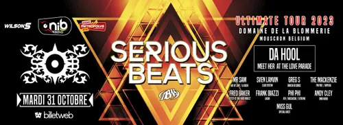 RETOUR DU SERIOUS BEATS ULTIMATE TOUR 2023 À MOUSCRON