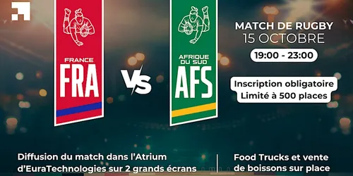 Deux écrans géants à Euratechnologies pour le match de rugby