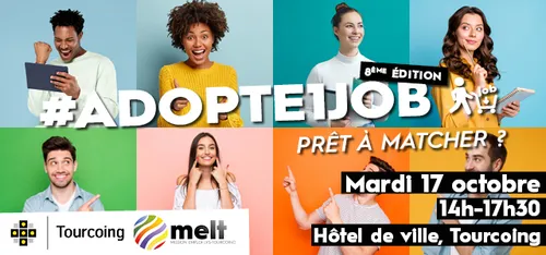 « Adopte 1 Job » ce mardi à Tourcoing