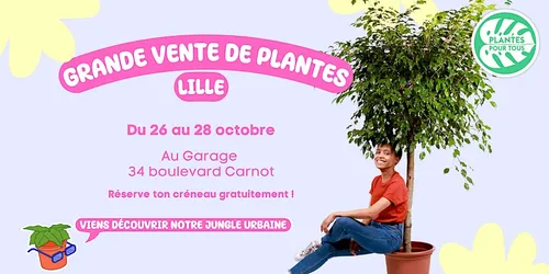 Nouvelle vente de plantes dès ce jeudi à Lille