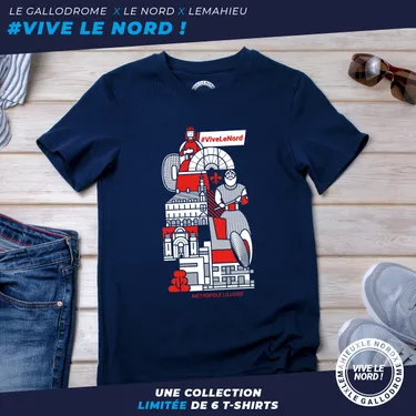 Une collection de t-shirts 100 % Nord !