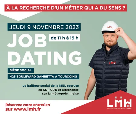 LMH recrute lors d'un job dating à Tourcoing