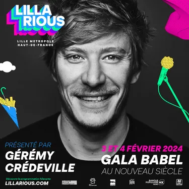 Gérémy Crédeville en ouverture de Lillarious