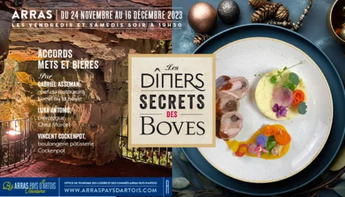 Des dîners insolites sous terre à Arras !