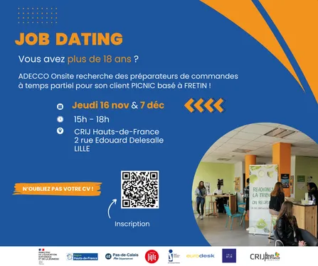 Job dating préparateurs de commandes à Lille