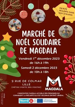 Un marché de Noël solidaire à Lille