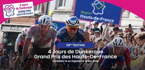 Le parcours des 4 Jours de Dunkerque dévoilé pour 2024