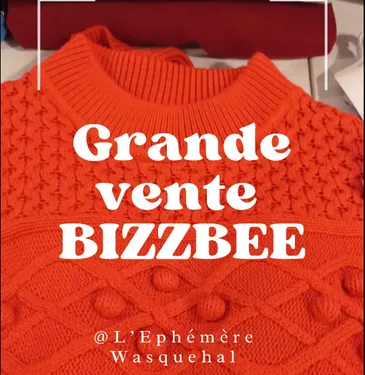 Nouveau grand déstockage à L'Ephémère avec Bizzbee