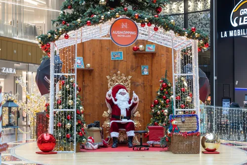Noël s'installe à Aushopping Noyelles