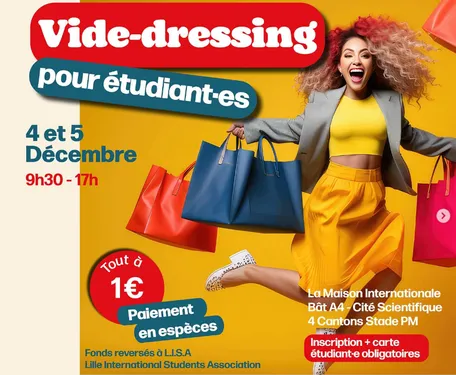 Le vide dressing étudiant solidaire de Cité Scientifique aura bien...