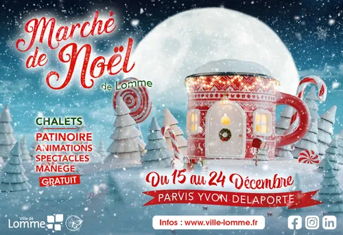 Un marché de Noël s'installe à Lomme