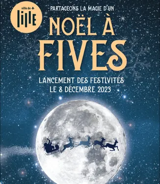 Lancement des festivités de Noël à Lille-Fives