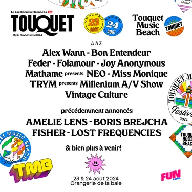 Le Touquet Music Beach Festival annonce de nouveaux noms